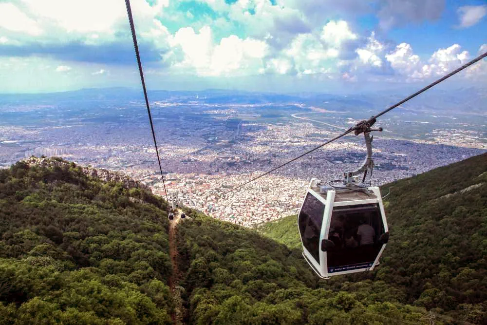 Bursa Teleferik Gezi Rehberi görünümü
