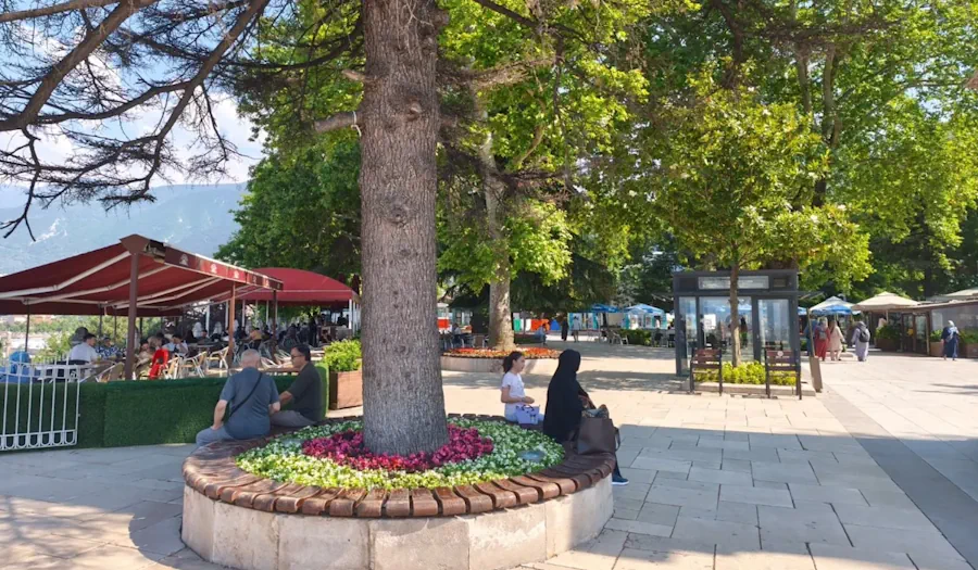 Tophane Semti & Parkı görünümü