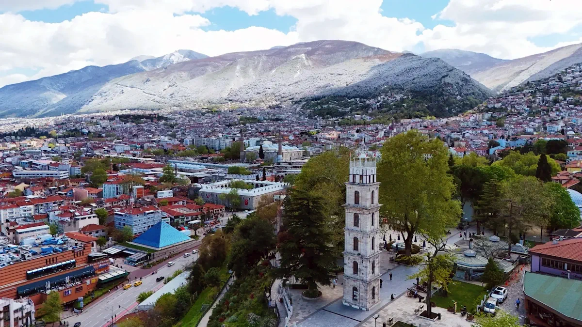 Tophane Semti & Parkı görünümü