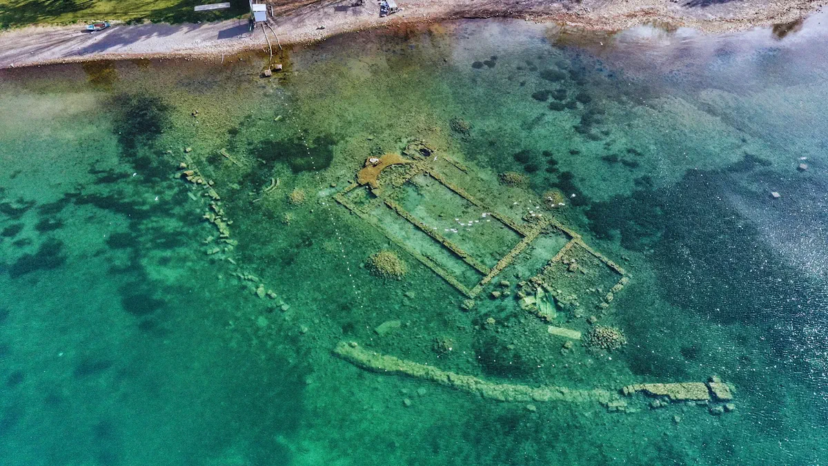 İznik Gölü ve Tarihi Kenti görünümü
